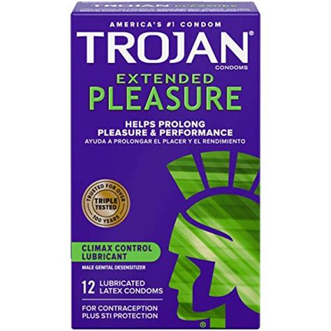 trojan numbing condoms